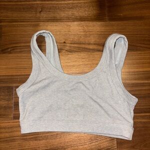 Alo Wellness Bra Gray